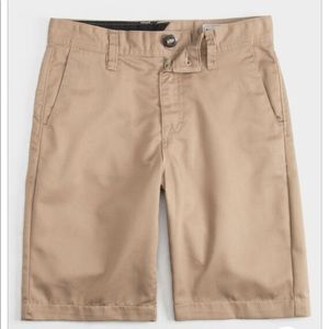 Volcom Boys Frickin Chino Shorts Size Youth 30 NWT